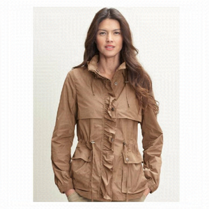 Banana Republic ruffle spring jacket